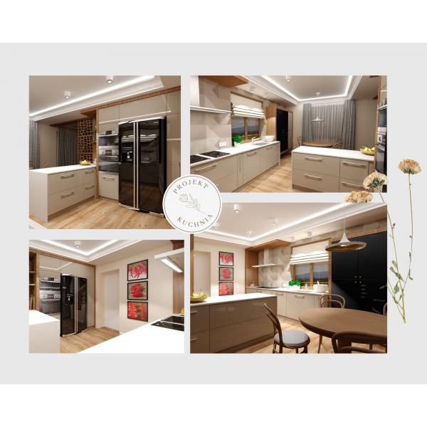 Projekt mebli kuchennych