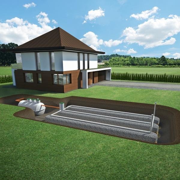 Oczyszczalnia biologiczna EKO-BIO 2500