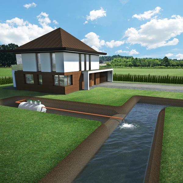 Oczyszczalnia biologiczna EKO-BIO 2500