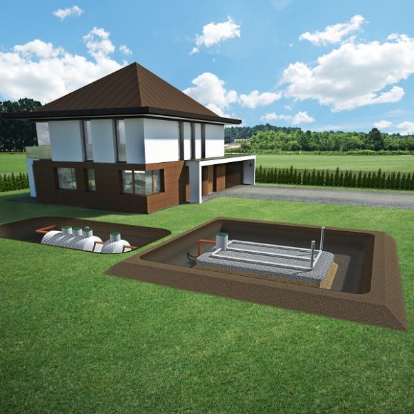 Oczyszczalnia biologiczna EKO-BIO 2500