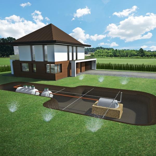 Oczyszczalnia biologiczna EKO-BIO 2500