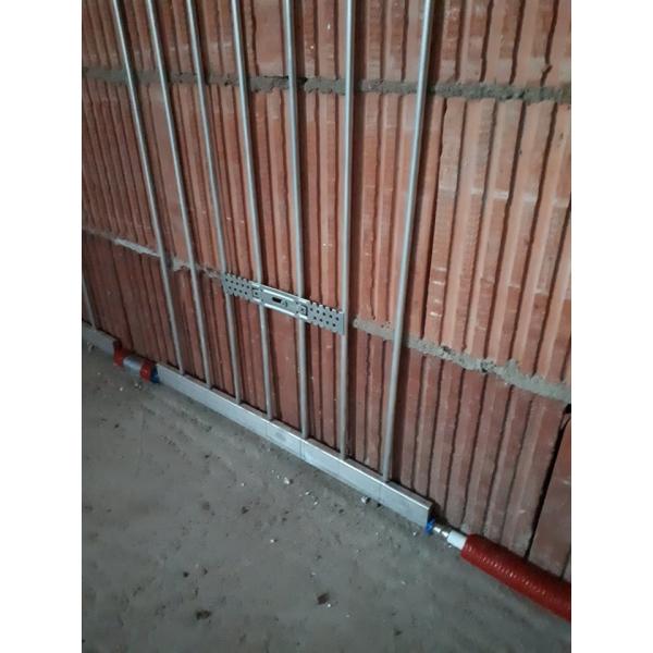 Ogrzewanie ścienne SOFFIO - element podtynkowy wodny