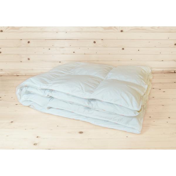 Kołdra Naturalna Puchowa Królewska Biała -  Lekka LETNIA 140 x 200