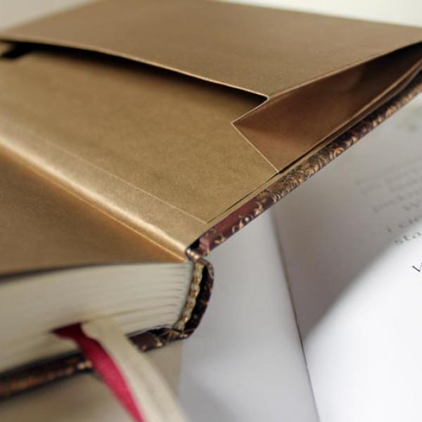 Notesy / notatniki książkowe metalizowane Premium