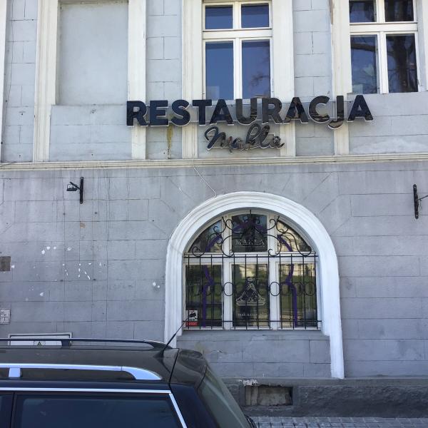 Litery przestrzenne ze styroduru