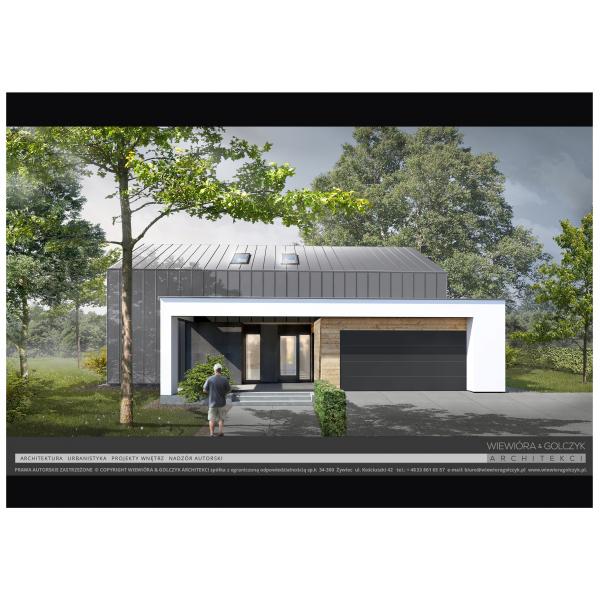 Dachy w systemie "tzw. blacha na rąbek podwójny"