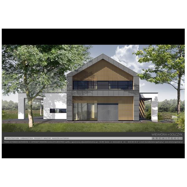 Dachy w systemie "tzw. blacha na rąbek podwójny"