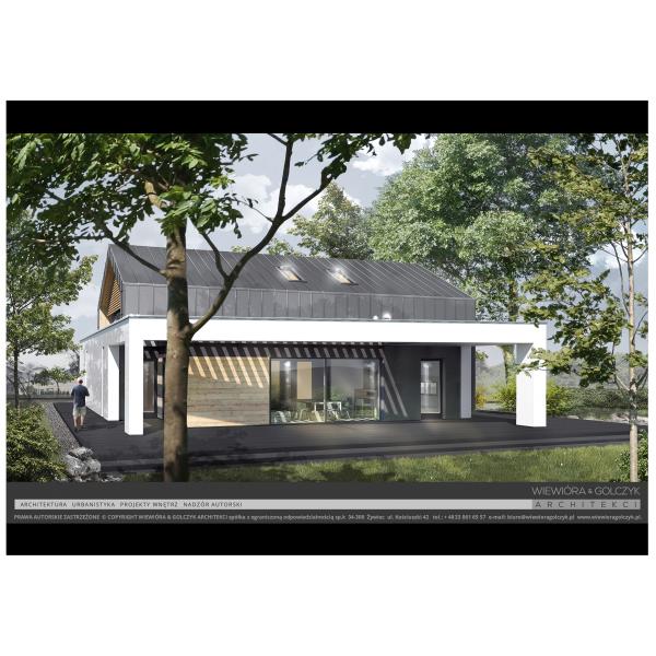 Dachy w systemie "tzw. blacha na rąbek podwójny"