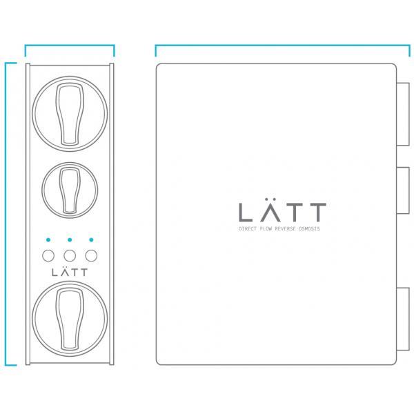 Stacja filtracji molekularnej wody Puricom RO LATT