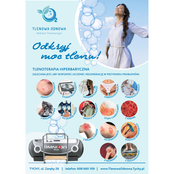 Paakiet REGENERACJA - 10 sesji tlenowych