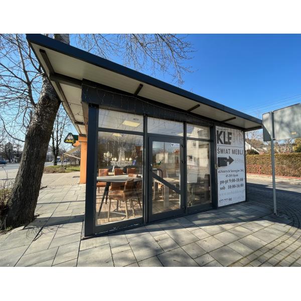 Pawilon handlowo-usługowy wolnostojący 35m2