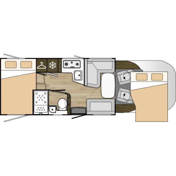 Ford BENIMAR 442NK*/Wypożyczalnia Camper***Pakiet Full Komfort***