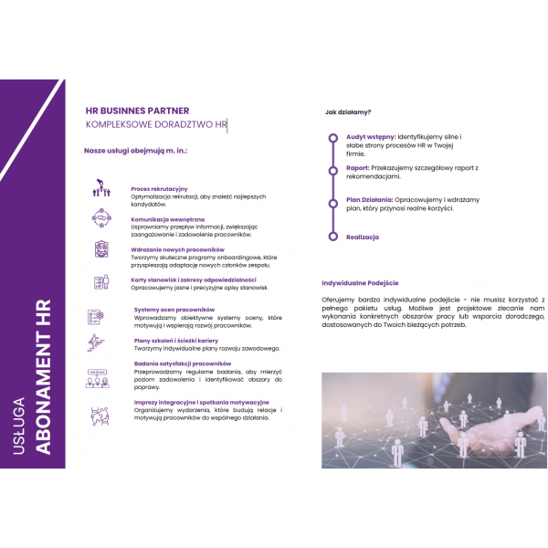 USŁUGA DORADZTWA HR